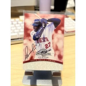 1997 Donruss Signature #NNO David Ortiz Minnesota Twins Autographs